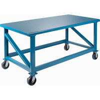 Extra Heavy-Duty Workbenches - All-Welded Benches, Steel Surface Ottawa Fastener Supply