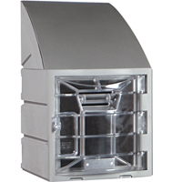 Locker, 12" x 15" x 12", Grey, Assembled Ottawa Fastener Supply