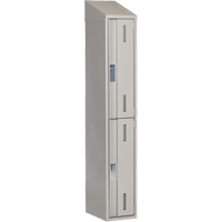 Casiers robustes Concorde, 2 niveaux, 12" x 18" x 78", Acier, Gris, Soud&eacute; (assembl&eacute;) Ottawa Fastener Supply