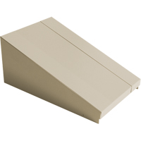 All-Welded Concorde - Heavy-Duty Lockers Sloping Top, 1 Bank, 18" D x 12" W x 6" H, Beige, Steel Ottawa Fastener Supply