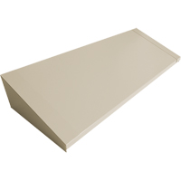 All-Welded Concorde - Heavy-Duty Lockers Sloping Top, 4 Bank, 18" D x 48" W x 6" H, Beige, Steel Ottawa Fastener Supply