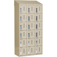 Casiers robustes Concorde, 6 niveaux, Bloc de 3, 36" x 18" x 78", Acier, Beige, Soud&eacute; (assembl&eacute;) Ottawa Fastener Supply