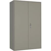 Extra Wide Hi-Boy Storage Cabinet, Steel, 4 Shelves, 72" H x 48" W x 24" D, Grey Ottawa Fastener Supply