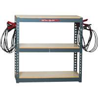 Battery Charging Rack with 10 Clamp Sets Ottawa Fastener Supply