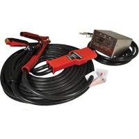 Heavy-Duty Tangle-Free Plug-In Booster Cable, 1 AWG, 800 A, 25' Cable Ottawa Fastener Supply