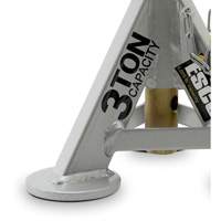 Performance Shorty Low Profile Jack Stands, 3 tons Capacity, 11" - 17" H Ottawa Fastener Supply