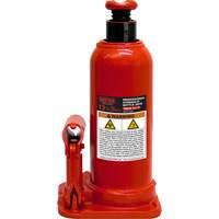 Bottle Jack, 12.5 Ton(s), Manual Hydraulic, 18-561/625" Raised Height Ottawa Fastener Supply