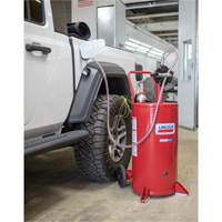 25-Gallon Steel Fuel Caddy with 2-Way Rotary Pump Ottawa Fastener Supply