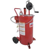 25-Gallon Steel Fuel Caddy with 2-Way Rotary Pump & Filter Ottawa Fastener Supply
