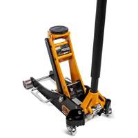 Aluminum Racing Jack, 2 Ton(s) Capacity, 3-1/4" Lowered, 18-1/2" Raised, Manual Hydraulic Ottawa Fastener Supply