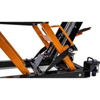 ATV and Motorcycle Jack, 0.75 Ton(s) Capacity, 4-2/3" Lowered, 14-1/2" Raised, Manual Hydraulic Ottawa Fastener Supply