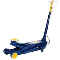 Long Chassis Service Jack, 10 Ton(s) Capacity, 6-3/4" Lowered, 25-1/2" Raised, Air Hydraulic Ottawa Fastener Supply