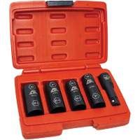 Flip Socket Kit, 5 Pieces, 1/2" Drive Size Ottawa Fastener Supply