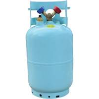 30 Lbs DOT-Approved Recovery Cylinder with Float Switch Ottawa Fastener Supply