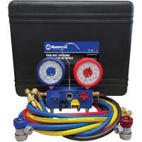 R134A 4-Way Aluminum Manifold Gauge Set Ottawa Fastener Supply