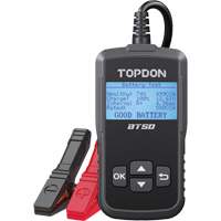 Testeur de batterie, de charge et de d&eacute;marrage BT50 avec imprimante Ottawa Fastener Supply