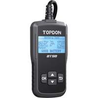 Testeur de batterie, de charge et de d&eacute;marrage BT50 avec imprimante Ottawa Fastener Supply