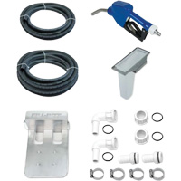 Pompe de transfert de fluide d'&eacute;chappement diesel (DEF) 115 V CA avec support pour cuve GRV et pistolet Ottawa Fastener Supply