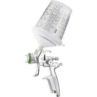 Pistolet de peinture de premi&egrave;re qualit&eacute; 4400?B HVLP?1,0 SR avec godet RPS 0,3?L, pour les retouches de finitions automobiles, Entr&eacute;e d'air 1/4" NPT, 4,24 pi³/min, Capacit&eacute; 0,3 L, 0,14 psi Ottawa Fastener Supply