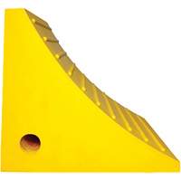 Cale de roue, Polyur&eacute;thane, Jaune, 15-1/4" la x 12-1/8'' p x 10-3/4" h Ottawa Fastener Supply