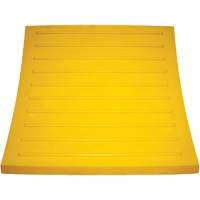 Cale de roue, Polyur&eacute;thane, Jaune, 15-1/4" la x 12-1/8'' p x 10-3/4" h Ottawa Fastener Supply
