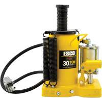 Cric-bouteille de s&eacute;rie Pro, 30 tonnes, Air comprim&eacute;/hydraulique, 20" Hauteur &eacute;lev&eacute;e Ottawa Fastener Supply