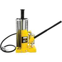 Cric-bouteille de s&eacute;rie Pro, 30 tonnes, Air comprim&eacute;/hydraulique, 20" Hauteur &eacute;lev&eacute;e Ottawa Fastener Supply