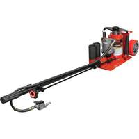 Cric au sol &agrave; faible hauteur, 20 tonne(s) Capacit&eacute;, 8-5/8 Abaiss&eacute;e, 22-3/4" &eacute;lev&eacute;e, Air comprim&eacute;/hydraulique Ottawa Fastener Supply