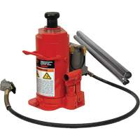 Cric-bouteille hydraulique de hauteur standard, 12 tonne(s), Air comprim&eacute;/hydraulique, 19-3/4" Hauteur &eacute;lev&eacute;e Ottawa Fastener Supply