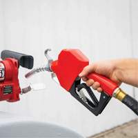 Pistolet de distribution automatique rouge pour essence Ottawa Fastener Supply