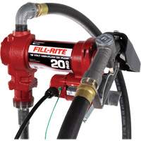 12V DC Fuel Transfer Pump with Nozzle Ottawa Fastener Supply