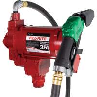 115/230V AC Fuel Transfer Pump with Nozzle Ottawa Fastener Supply