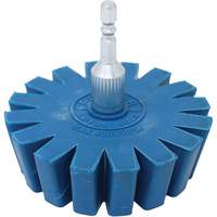Conical Gear Eraser Wheel with Quick-Connect Arbor Adapter Ottawa Fastener Supply