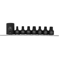 Pickup Truck Bed Bolt Socket/Bit Set, 8 Pieces, 1/2"/3/8" Drive Size Ottawa Fastener Supply