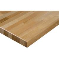 Hardwood Workbench Top, 60" W x 24" D, Square Edge, 1-1/4" Thick FM938 | Ottawa Fastener Supply