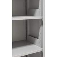 Hi-Boy Storage Cabinet, Steel, 4 Shelves, 72" H x 36" W x 18" D, Grey Ottawa Fastener Supply