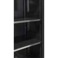Armoire de rangement Hi-Boy, Acier, 4 Tablettes, 72" h x 36" la x 18" P, Noir Ottawa Fastener Supply