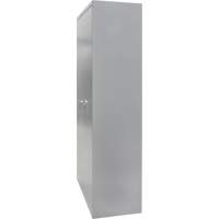 Armoire garde-robe, Acier, 36" la x 18" p x 72" h, Gris Ottawa Fastener Supply