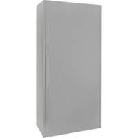 Armoire garde-robe, Acier, 36" la x 18" p x 72" h, Gris Ottawa Fastener Supply