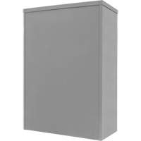 Armoire de rangement &agrave; hauteur de comptoir, Acier, 2 Tablettes, 42" h x 48" la x 24" P, Gris Ottawa Fastener Supply