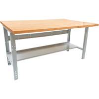 Industrial Modular Workbench, 1000 lbs. Cap., 72" W x 48" D Ottawa Fastener Supply