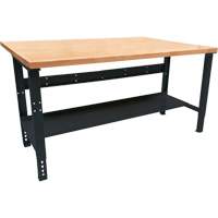 Industrial Modular Workbench, 1000 lbs. Cap., 72" W x 48" D Ottawa Fastener Supply