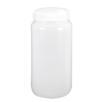 Wide-Mouth Bottles, Round, 1 gal., Plastic HB038 | Ottawa Fastener Supply