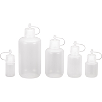 Narrow-Mouth Bottles, Round, 1/2 oz., Plastic HB233 | Ottawa Fastener Supply