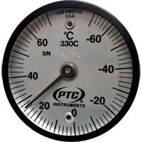 Magnetic Surface Thermometer, Contact, Analogue, -56.7-21.1°F (-70-70°C) HB678 | Ottawa Fastener Supply