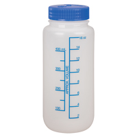 Wide-Mouth Bottles, Round, 16 oz., Plastic Ottawa Fastener Supply