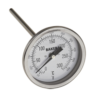 Bi-Metal Thermometers, Contact, Analogue, 50-550°F (0-260°C) Ottawa Fastener Supply