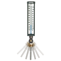 Variable Angle Industrial Thermometers, Contact, Analogue, 0-120°F (-17-49°C) Ottawa Fastener Supply