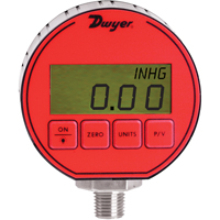 Pressure Gauge, 3" , 0 - 5000 psi, Bottom Mount, Digital IA383 | Ottawa Fastener Supply