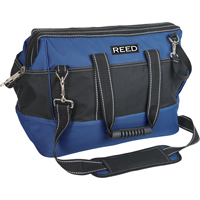 R9999 Industrial Tool Bag, Polyester, 33 Pockets, Black/Blue IB743 | Ottawa Fastener Supply